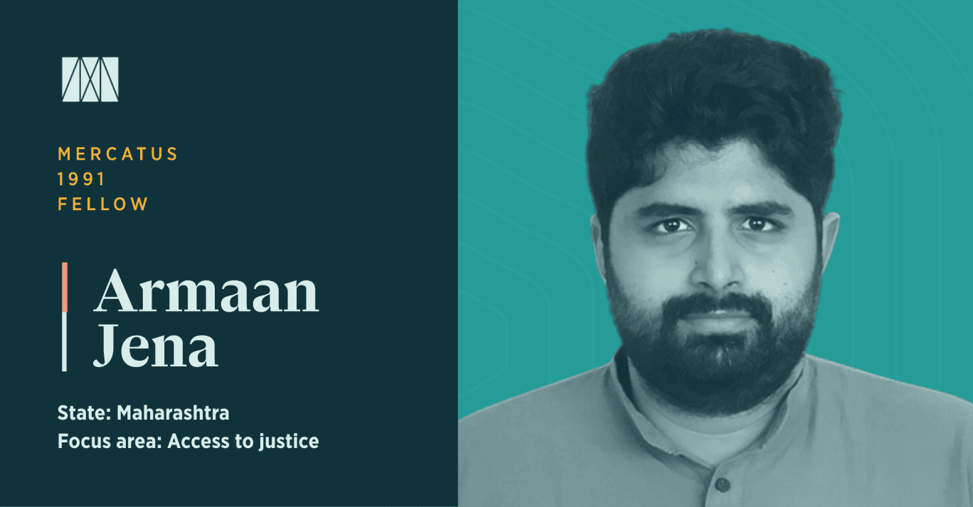 Armaan Jena, inaugural 1991 Fellow