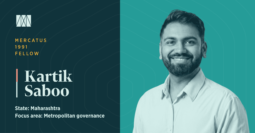 Kartik Saboo, inaugural 1991 Fellow