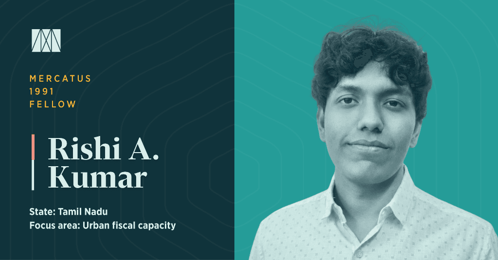 Rishi A. Kumar, inaugural 1991 Fellow