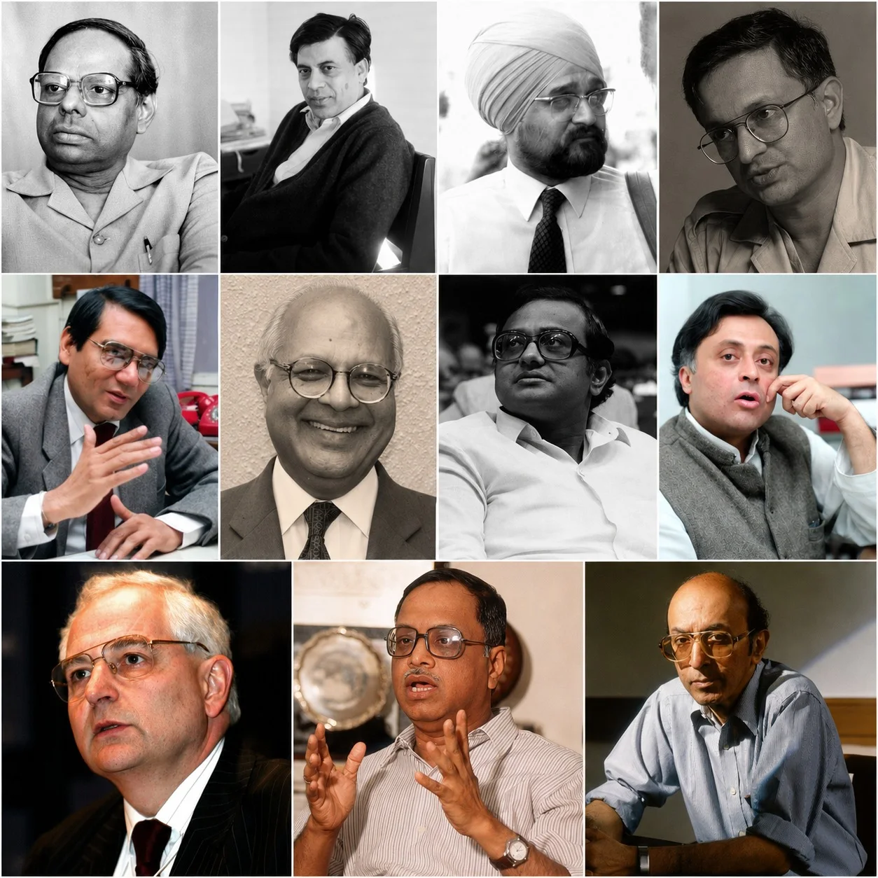 A collage of people represented in The 1991 Project Oral History Collection