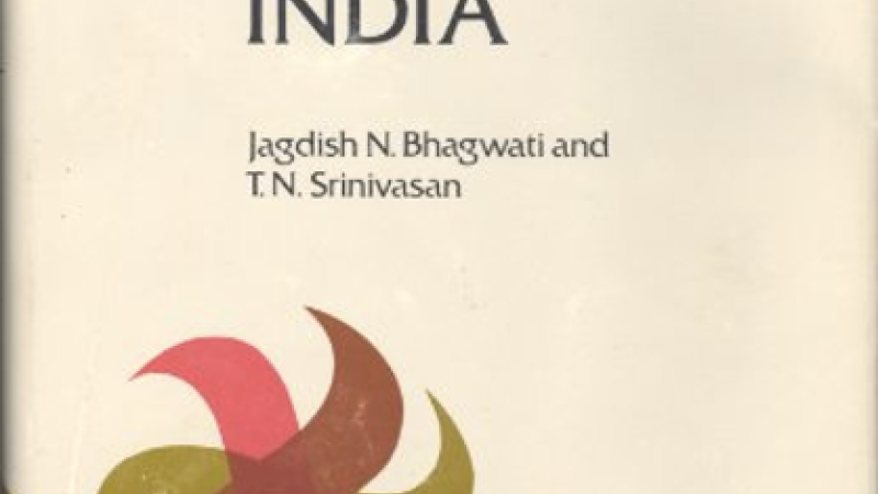 Foreign Trade Regimes and Economic Development: India by Jagdish N. Bhagwati and T. N. Srinivasan ; Source: Google Books